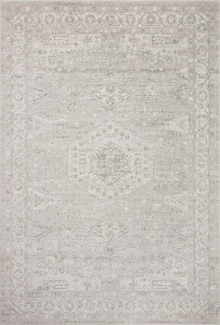 Loloi II Odette Silver / Ivory 2'-3" x 3'-10" Accent Rug