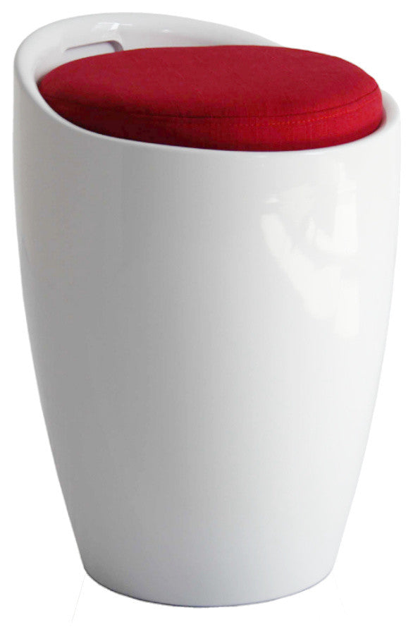 Classics Schnapps Stool, White