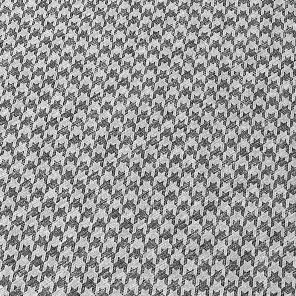 Indoor/Outdoor Hinton HN1 Grey Machine Washable 9' x 12' Rug