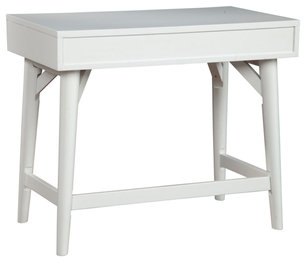 Flynn Mini Desk, White