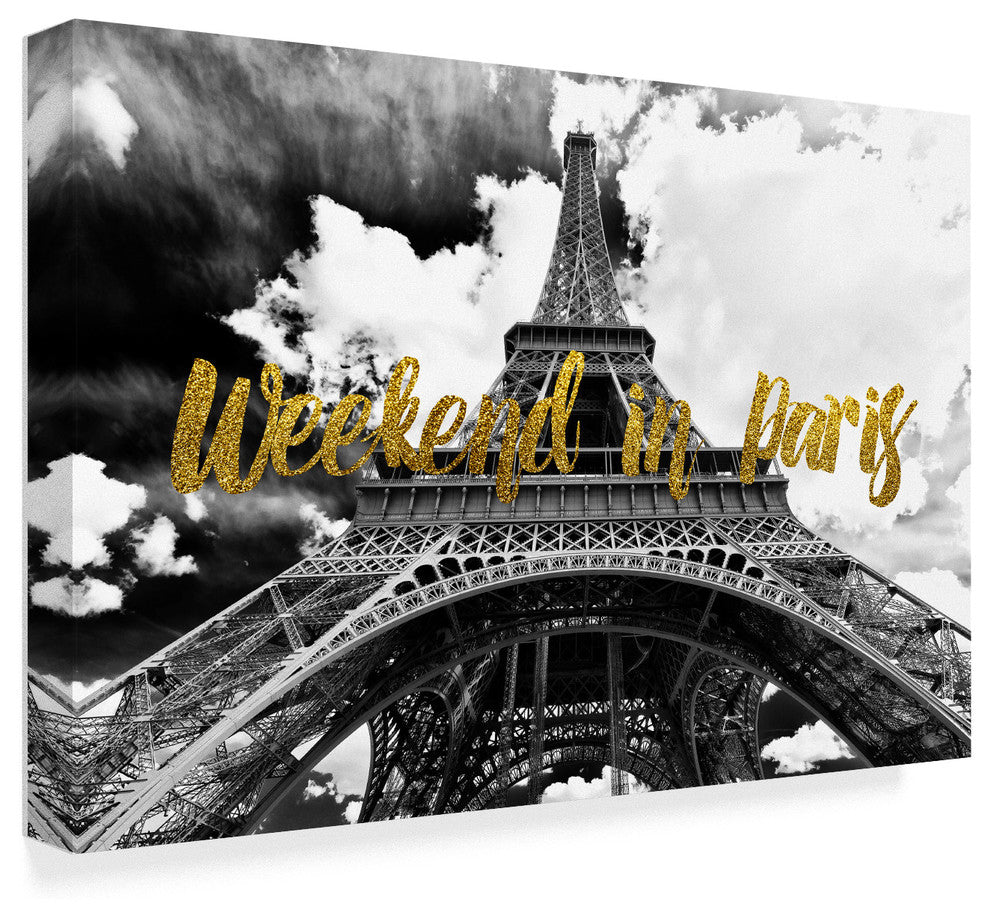 "Weekend in Paris Eiffel Tower" by Philippe Hugonnard, Canvas Art, 16"x24"
