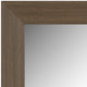 Pendleton Framed Wall Mirror, Grey Oak, 20" X 54"