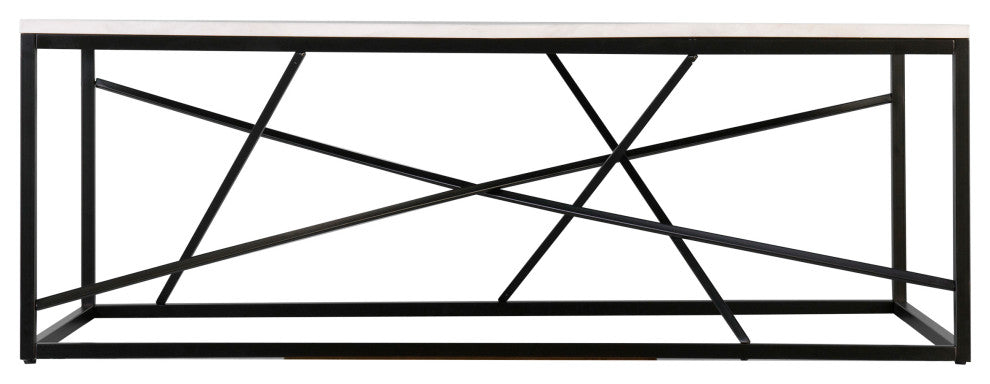 Mitcham Faux Marble Cocktail Table