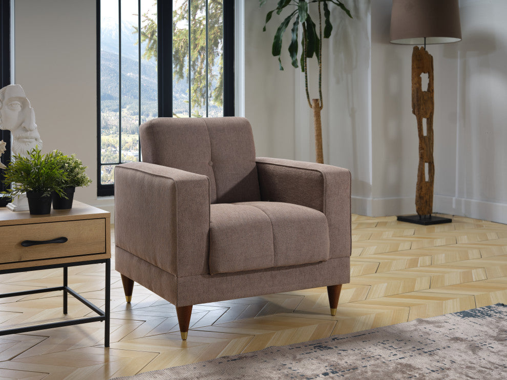 Camilla Armchair, Mira Mink