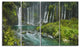 "Shiraito Falls Near Mount Fuji Japan" Landscape Wall Art, 4 Panels, 48"x28"