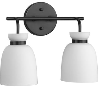 Lexie Collection Contemporary Vanity Light, Matte Black