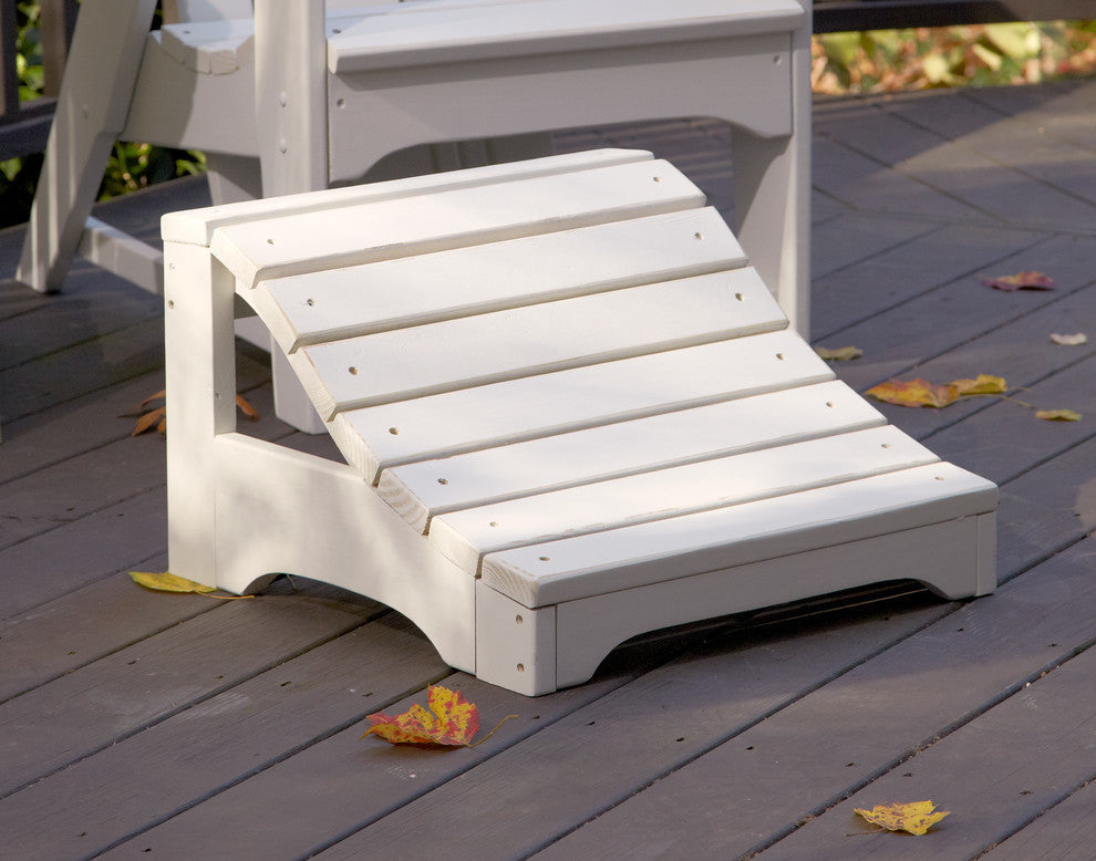 Carolina Preserves Leg Rest, White Wash