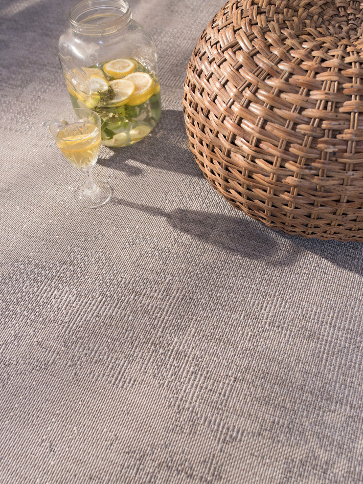 Outdoor Collection Vintage Rug - Bohemian Rug, Dove, 7'10"x10'