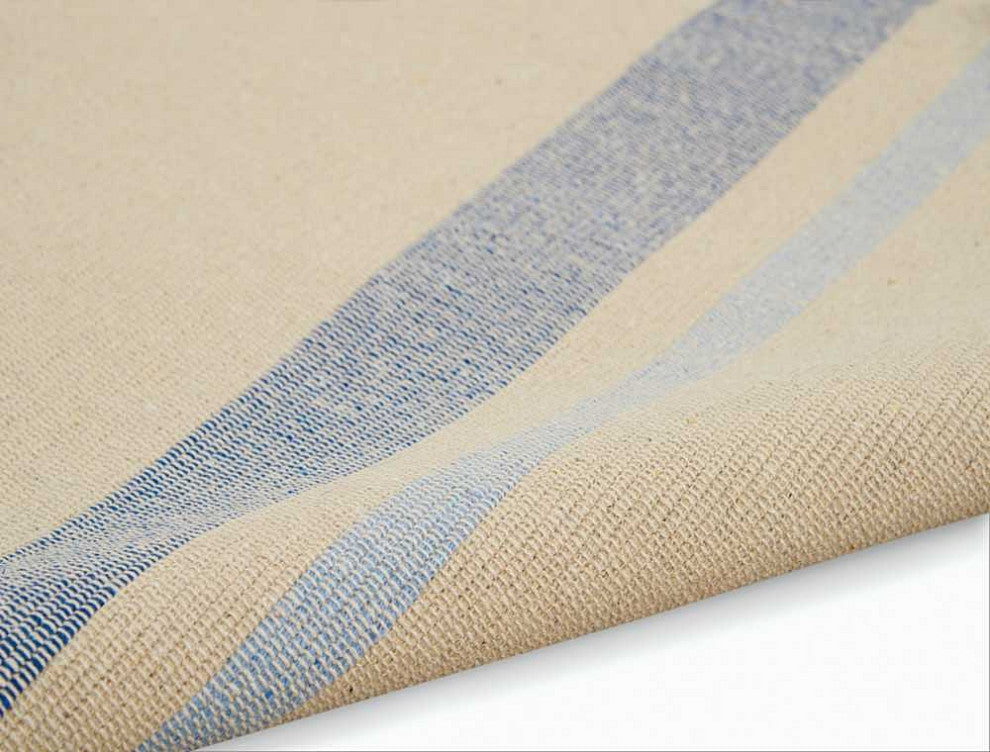 Calvin Klein San Diego Beige/Light Blue Area Rug By Nourison, 5'x7'