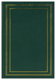 DesignOvation Traditional Photo Album, Holds 440 4x6 Photos, Set of 4, Green, 30