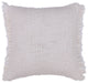 Ivory Hand-Woven Mercer Throw Pillow, 20" x 20"