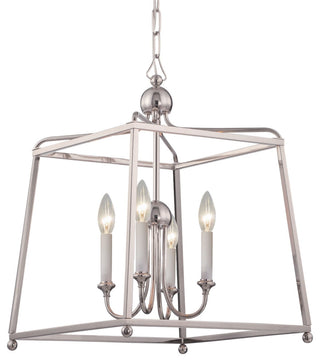 Crystorama Lighting Group 2245_NOSHADE Sylvan 4 Light 16"W Taper - Polished
