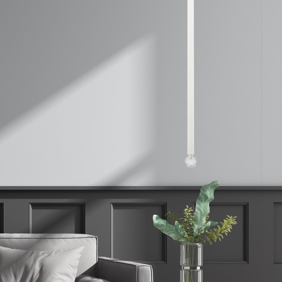 Livex Lighting Solna 1 Light Brushed Nickel Pendant