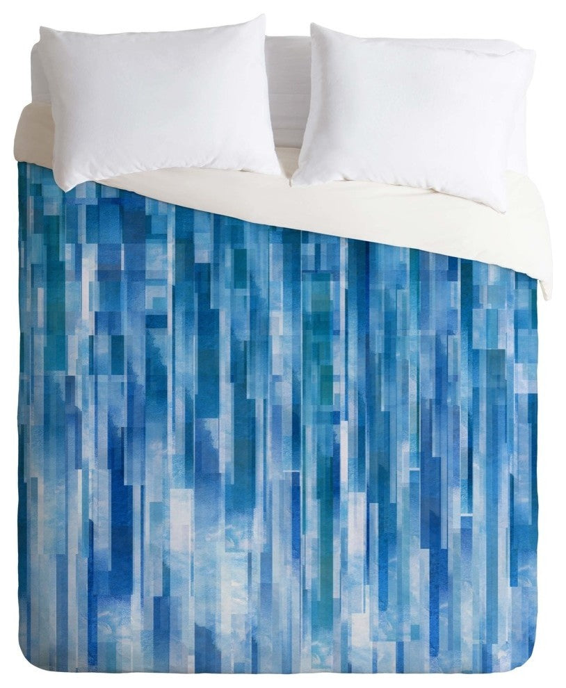 Deny Designs Jacqueline Maldonado Rain Duvet Cover - Lightweight