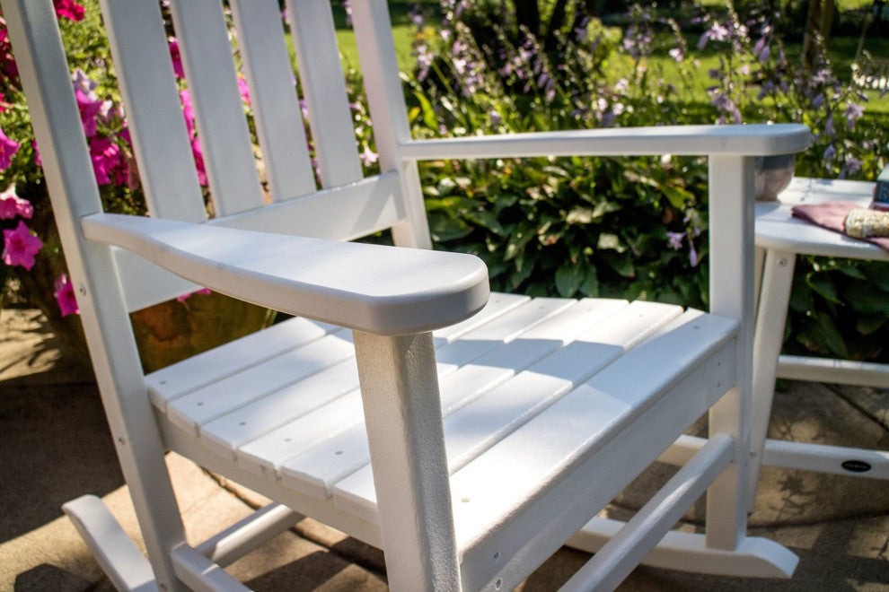 Vineyard 3-Piece Rocking Set, White