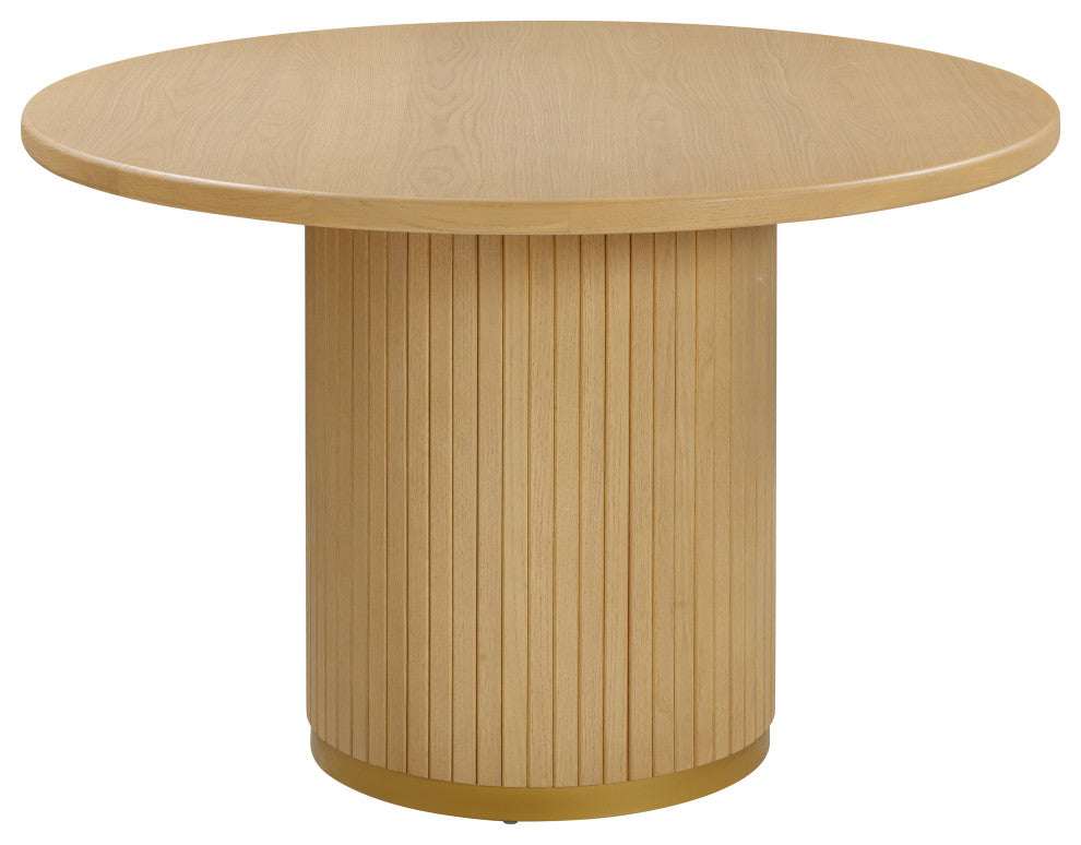 TOV Furniture Chelsea Ash Wood Round Dining Table