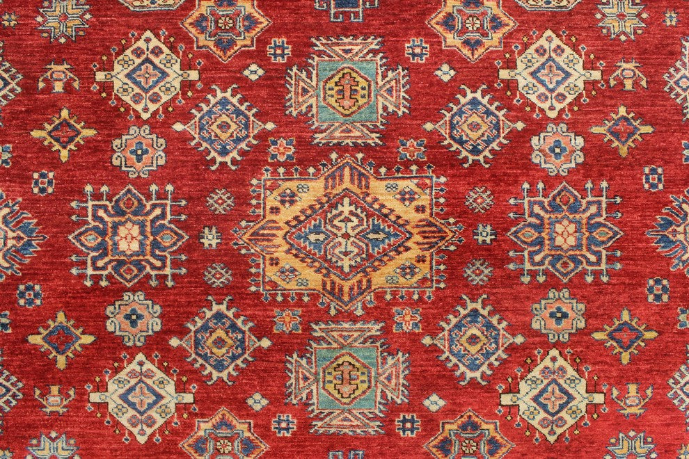 Super Kazak Jamie Red Rug