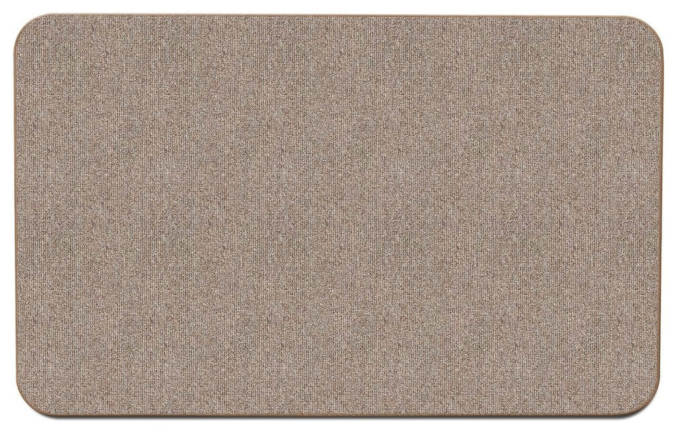 Skid-Resistant Area Rug Pebble Beige, 8'x10'