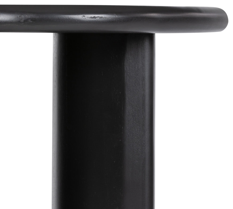 Paden End Table-Aged Black Acacia