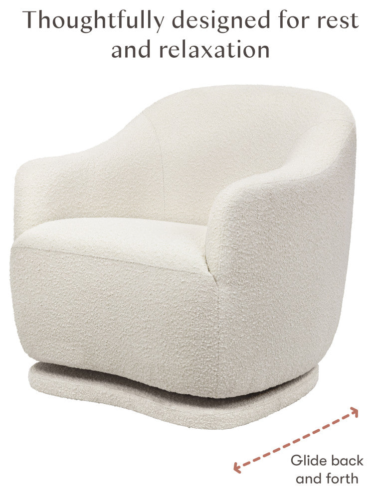 Foy Glider, Boucle, Ivory Boucle