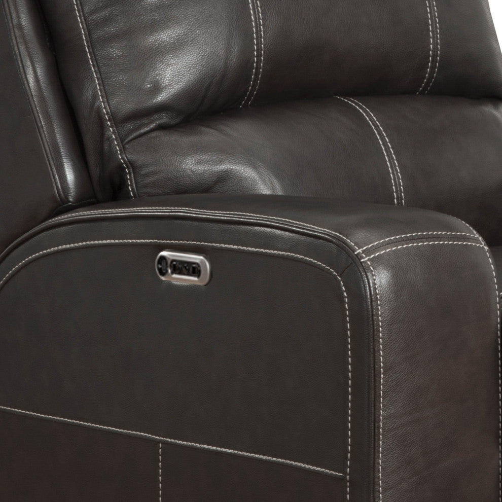 Swift Bourbon Power Reclining Sofa and Two Recliners