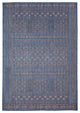 Avena Panel Stripe Indoor/Outdoor Rug, Denim, 1'11"x7'6"