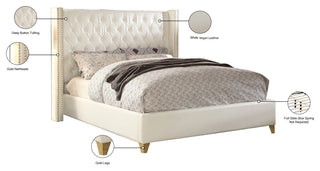 Soho Faux Leather Bed, Full
