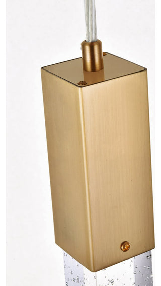 Wade 1-Light Pendant, Satin Gold