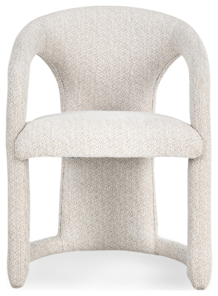 Archie Dining Chair, Ivory