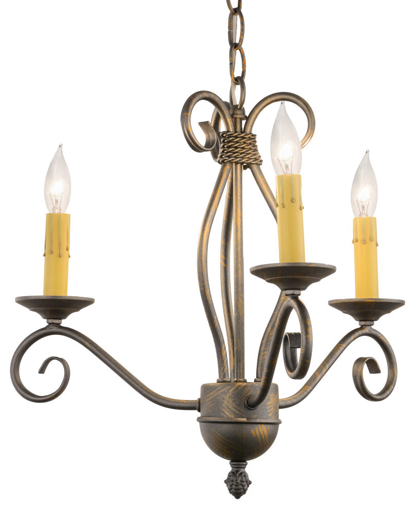 18 Wide Sienna 3 Light Chandelier