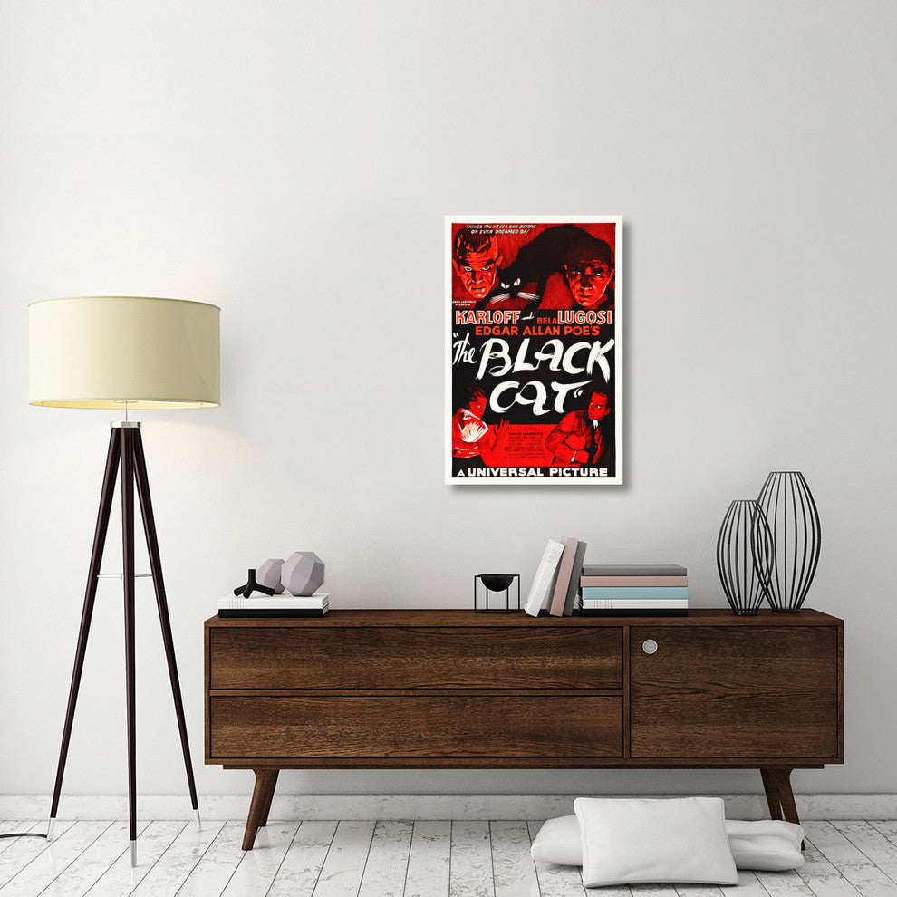 "The Black Cat, 1934" Stretched Canvas Giclee by Hollywood Photo Archive, 24x36"