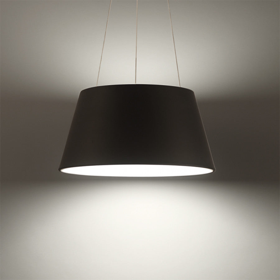 Vida 18" LED Pendant 3000K, Black