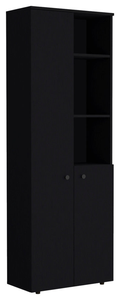 Nolic Multistotage with 5-tier storage shelves and 2 doors
