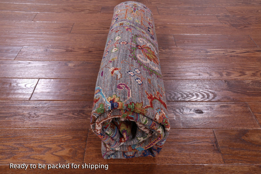 5' 1" X 6' 6" Persian Tabriz Handmade Wool Rug Q9630