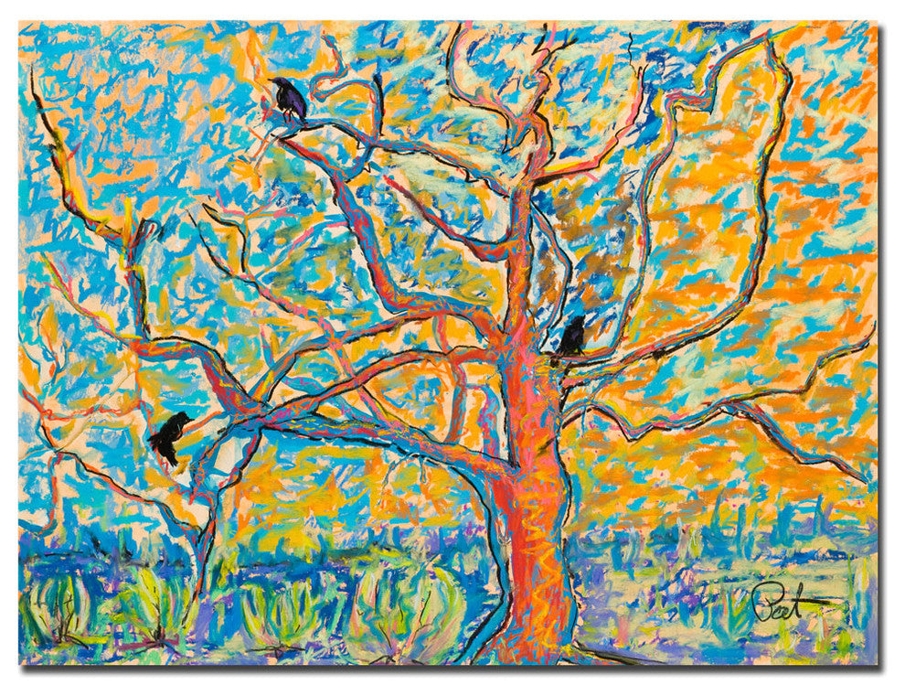 ''Wind Dances'' Canvas Art by Pat Saunders-White