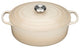 Le Creuset Signature Cast Iron Oval Casserole, 25 cm, Almond