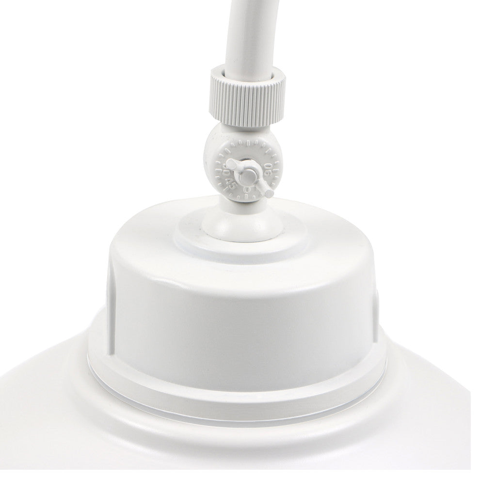 LED Gooseneck - 30 Watt/40 Watt/50 Watt - CCT Selectable 3K/4K/5K - White - 120