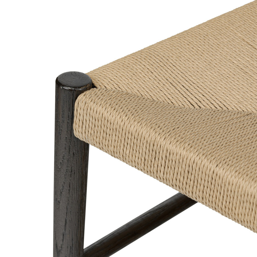 Glenmore Woven Dining Chair Light Carbon, Natural Papercord