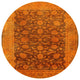 Ahgly Company Indoor Round Mid-Century Modern Area Rugs, 7' Round