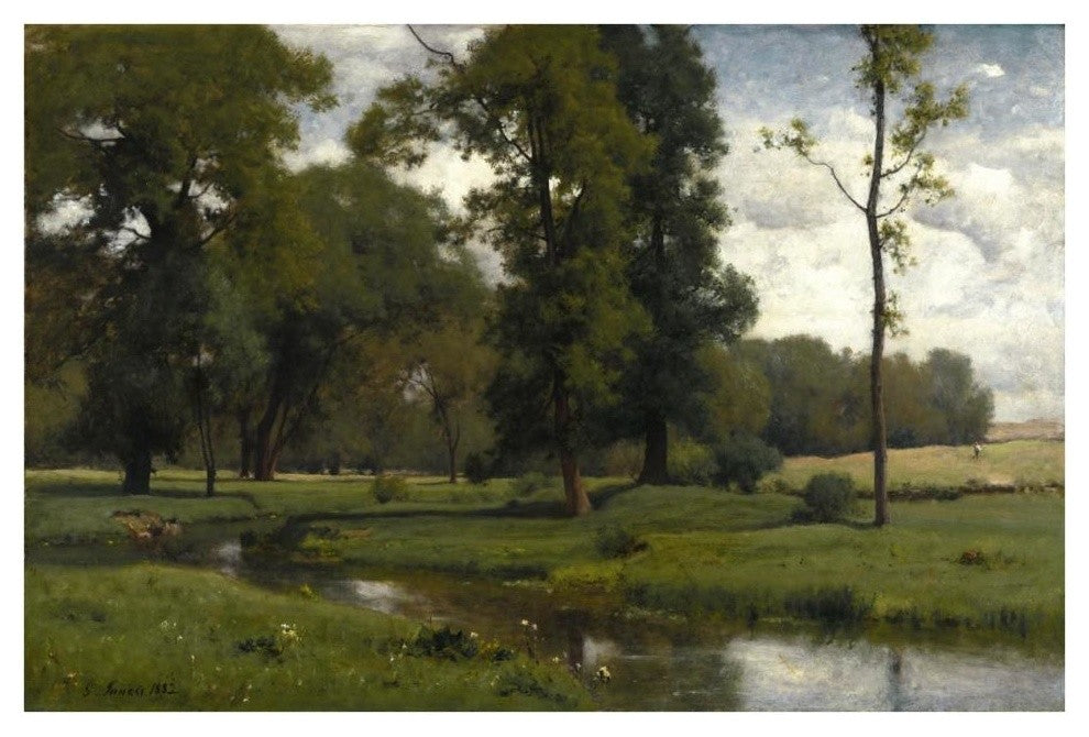 "June, 1882" Digital Paper Print by George Inness, 38"x26"