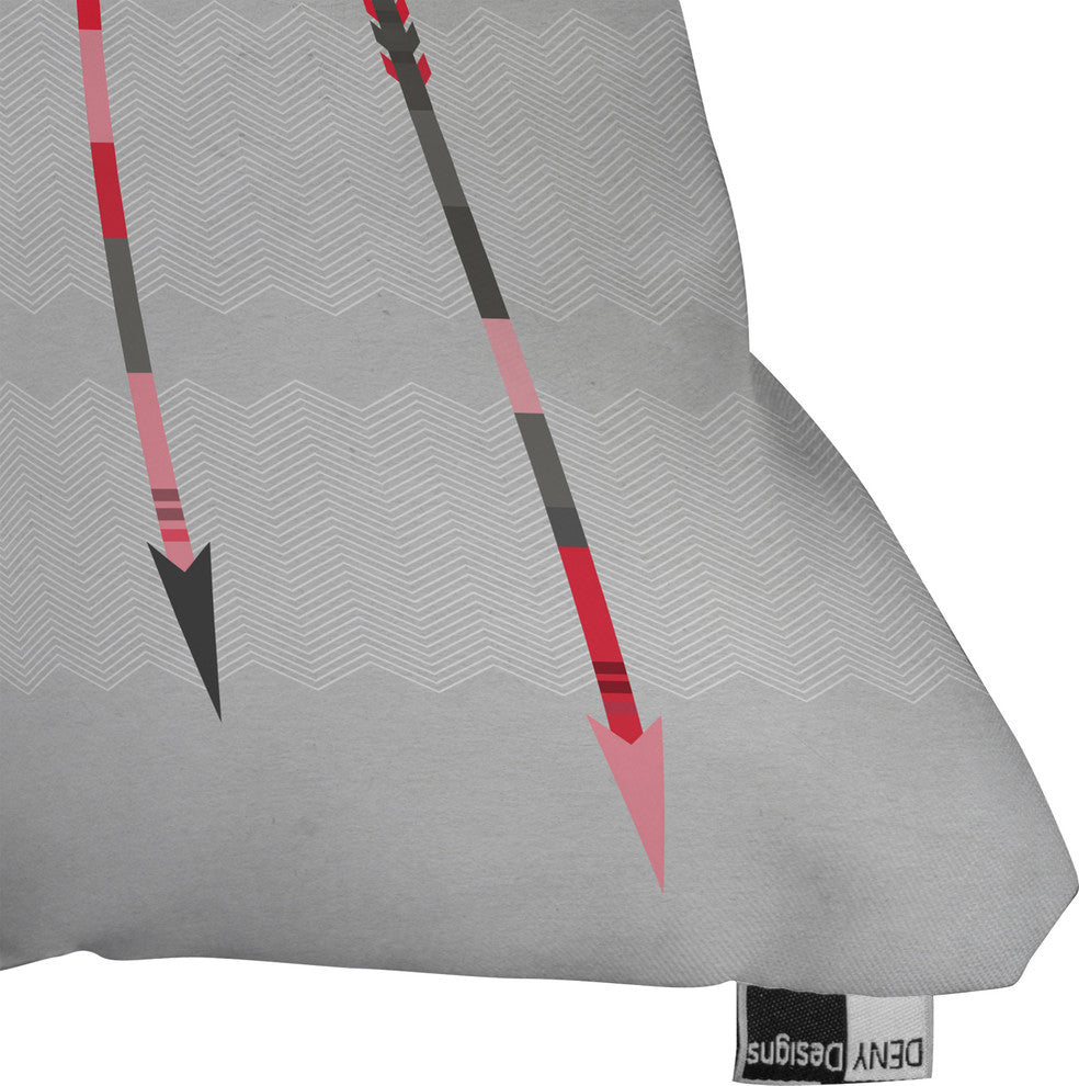 Deny Designs Iveta Abolina Coral Feathers Outdoor Throw Pillow