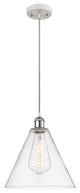 Innovations 516-1P-WPC-GBC-122-LED 1-Light Mini Pendant, White, Polished Chrome