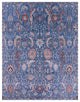 8' 2" X 10' 5" Persian Wool & Silk Hand Knotted Rug - Q14901