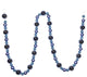 Vickerman N181729 9' Periwinkle Assorted Ball Christmas Garland Ornament