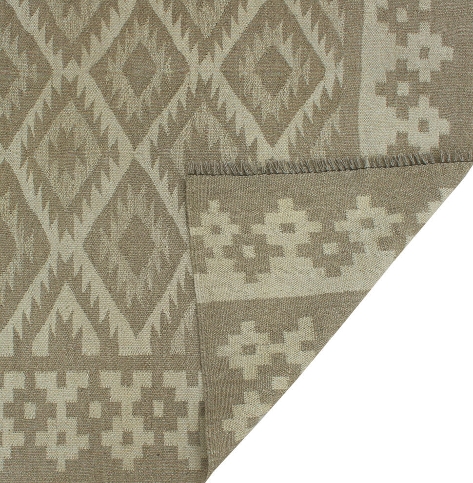 Winchester Kilim Ziyba Ivory Rug, 4'10x7'4