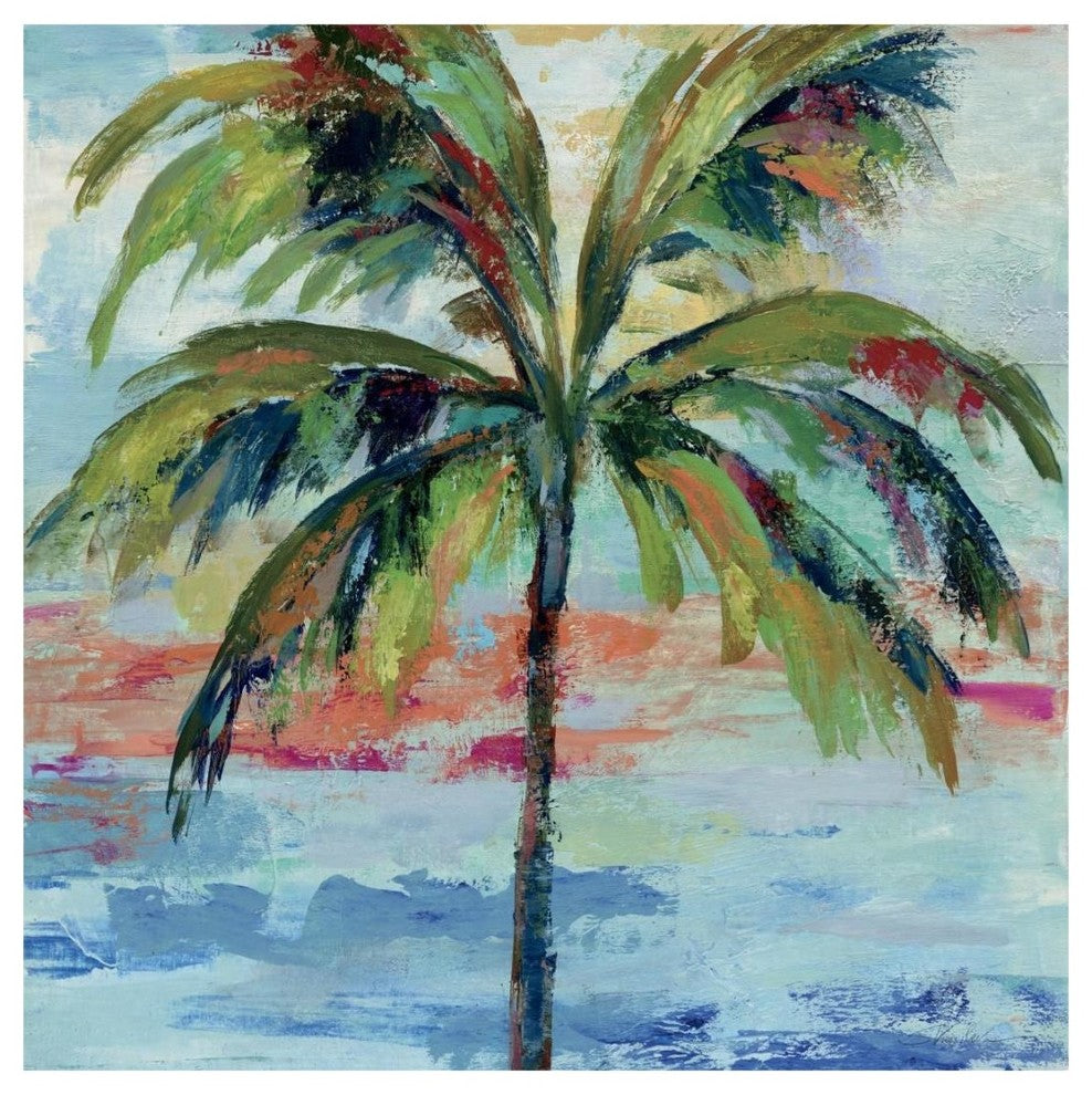 "California Palm I" Digital Paper Print by Silvia Vassileva, 20"x20"