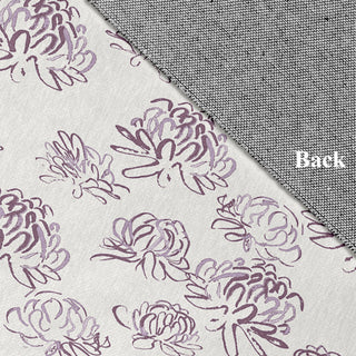 Tumbly Blossom Rug, Purple, 2'x3'