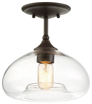 1-Light Ceiling Light, Oil Rubbed Bronze