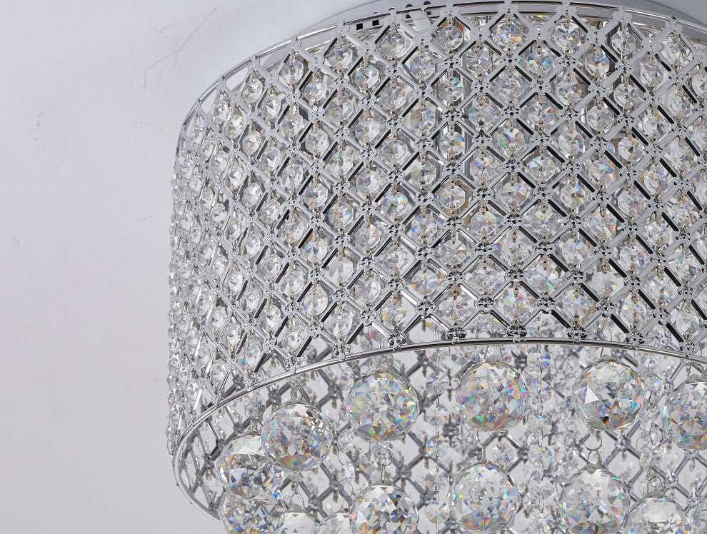 Flush Mount, Chrome
