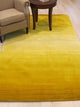 Yellow Contemporary Solid Horizon Area Rug